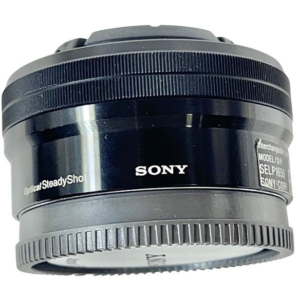 Sony 16-50 mm Lens f/3.5-5.6 PZ OSS Model SELP1650 Black Optical Steady Shot - Picture 1 of 8